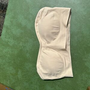 Seamless Cream Bandeau